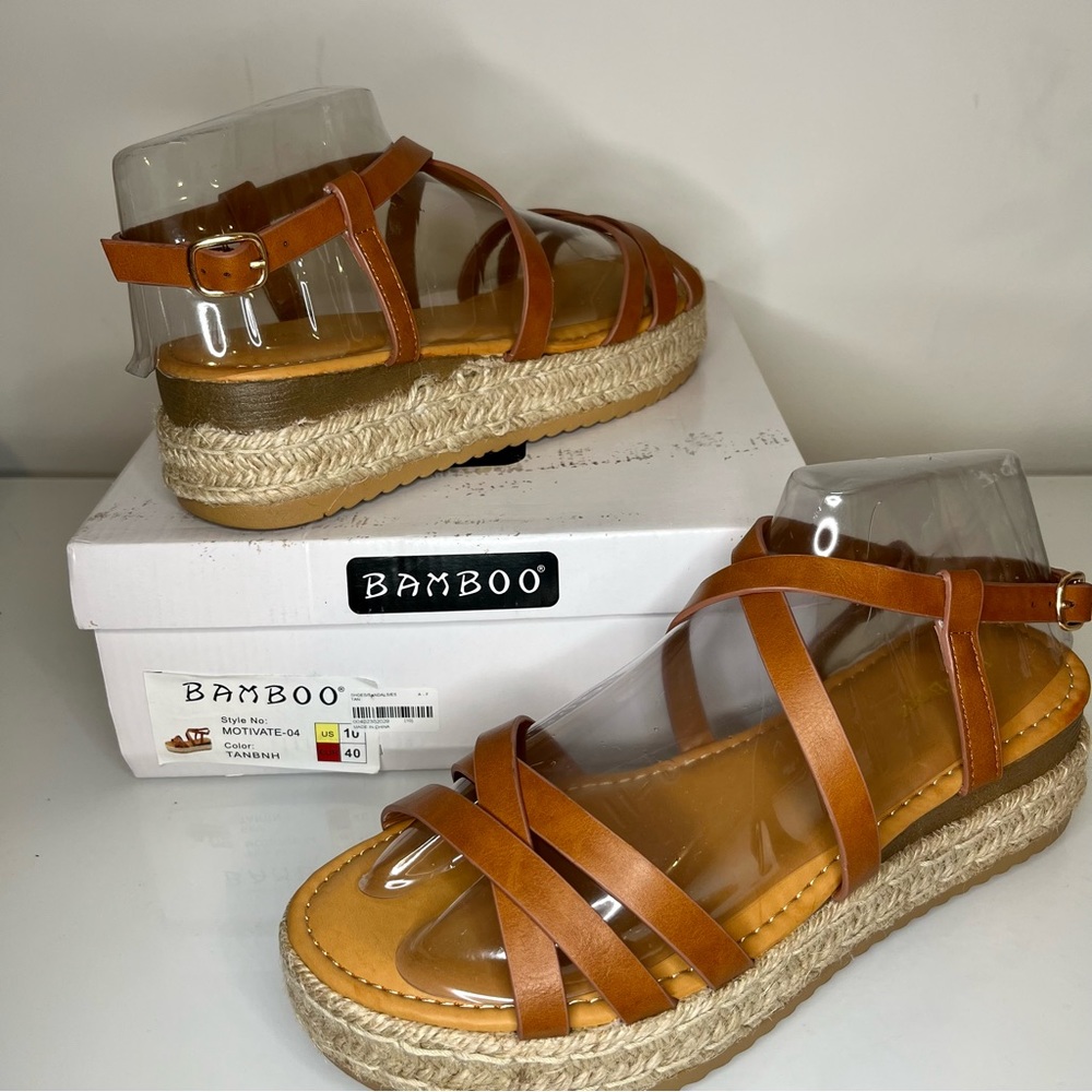Espadrille Wedge Sandal Size 10